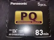 MINI DV TAPE Panasonic AY-DVM63PQUS DVM63 Professional (BRAND NEW) 5 Pack