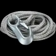 Winch Rope 7mm x 15M Snap Hook