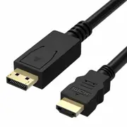 DisplayPort DP to HDMI Cable Male to Male Full HD High Speed