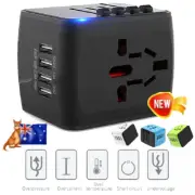 International Travel Plug USB Power Adapter Worldwide Universal KP