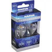 LED Globe - Bayonet, 12V, Amber, BAU15S