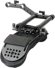 NICEYRIG Shoulder Pad with Rail Raiser /15mm Rods Applicable Shoulder Rig System Video Camera DSLR Camcorders