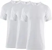 [Thread Linens] 3 Pack Mens Thermals T Shirt, Body Warmer Base Layer Thermal Underwear Mens Thermal Top for Men Size S-XXL