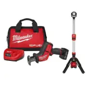 Milwaukee Tools M12 Fuel 12V Lithiumion Brushless Cordless Reciprocating Saw Kit