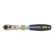 KINCROME 1/4" Drive Reversible Telescopic Flex Head Ratchet Extendable 165-200mm