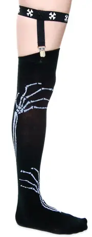[Too Fast] Clawing Hand Garter Socks