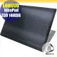 【Ezstick】Lenovo 330 14IKBR 14 Carbon黑色立體紋機身貼 (含上蓋貼、鍵盤週圍貼)