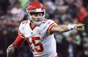 Classic Sports Prints - Patrick Mahomes - Chiefs - Huge READY2Hang Canvas Print