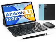 4G LTE Cellular Android 14 Tablet 16GB+256GB 8-Core 8000mAh 1080P Fast 5G WIFI