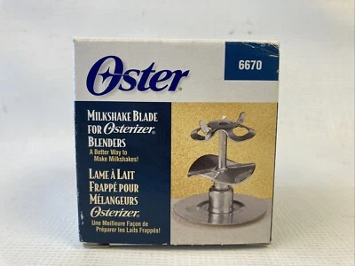 OSTER Blender Milkshake Blade Part Number 6670 Original New In Box Osterizer