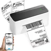 Thermal Label Printer Bluetooth Wireless Plus Bar Code Stickers, 4X6 sizes