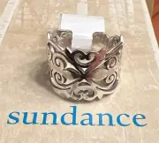 NWT Sundance Catalog Silver “Venetian Lace Ring” Size 9 $118