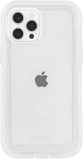 CASE-Mate PELICAN - Voyager Series - Case for iPhone 12 and iPhone 12 Pro (5G) - Military Drop Protection - Holster - 6.1 inch - Clear
