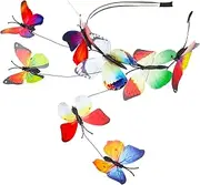 [BESTYASH] Butterfly Headband Headbands Headbands Party Costume Headbands Tea Party Head Hairband Women Fascinators Decorative Hair Ties Butterfly Fascinator Headband Hair Jewelry Iron