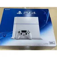 在飛比找蝦皮購物優惠-PS4 主機含原廠手把 白色 CUH-1200AB02 二手