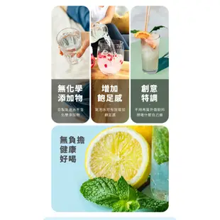 SodaSparkle 隨行氣泡水機(輕巧便攜、可打果汁、咖啡、茶和酒飲等) 顏色可選(附120入鋼瓶+氣泡瓶1入)