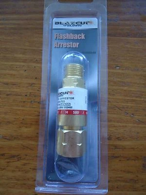 WELDING FLASHBACK GAS SPARK ARRESTOR OXY ACETYLENE TORCH END FLAME NEW FREE POST