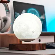 BDI Floating Moon Lamp 3D Print Night Light Magnetic Levitation
