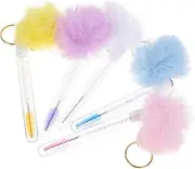 Ipetboom Lash Extension Supplies Kit 5pcs Eyelash Brush Set Mascara Wands Eyelash Curler Brow Brush Perfect for Makeup Artists Girls
