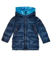 [Woolrich Kids] Woolrich Kids Sundance logo quilted padded jacket Y 14 blue