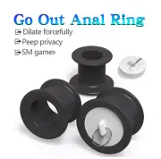 anal plug hollow silicone stopper Butt bung Unisex anus but lubricant anal 9