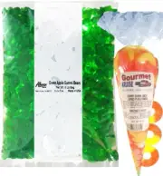 Gummi Bears Green Apple 5lb And Peach Rings Gummy Gourmet Kruise® Bag 10oz