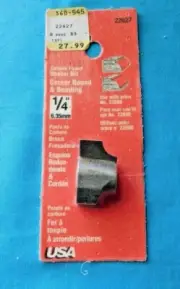 VERMONT AMERICAN ROUTER BIT ~ BRAND NEW 1/4" ~ CORNER ROUND & BEADING # 22627