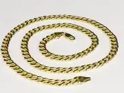 10kt Yellow Gold Miami Cuban Curb Link 26" 5.3 mm 22 grams chain/Necklace 150HMC