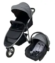 Brand New 3in1 Mamakiddies 3 Wheel Baby Pram 0-4 years With Carry Cot Baby Stroller Jogger Buggy