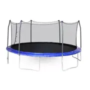 Skywalker 17' Oval Trampoline For Adults, Toddlers, And Kids Blue