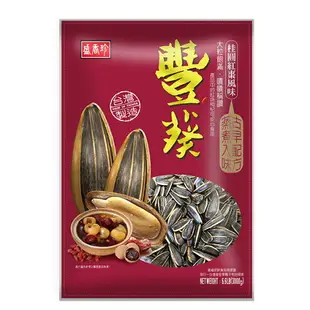 【盛香珍】豐葵香瓜子-桂圓紅棗風味3kg/包｜超取限1包｜量販包