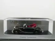 Spark Dealer Edition 1950 Mercedes Benz 170 S Cabriolet B Black 1:43 NEW
