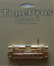 T3BT-G TonePros (Metric Thread) Tune-O-Matic Bridge, Gold Finish