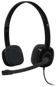 Logitech H151 Single Pin Stereo Wired Headset [981-000587]