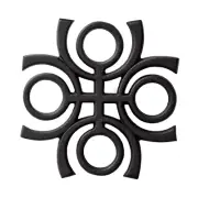 OIGEN Cast Iron Nambu Tekki Trivet Wave D-055 IWATE Japan