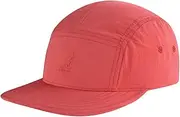 [Kangol] Men's Soft Touch 5 Panel Baseball Cap, Cherry Glow