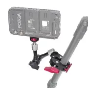 7-inch Articulating Magic Arm Bracket+Super Clamp Crab for Camera Monitor Tripod