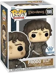Funko Pop! The Lord of The Rings Frodo Baggins with Orc Helmet Vinyl Figure, 3.7 inches