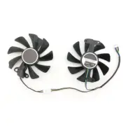 1PCS For Graphics Card Cooling fan POWERCOLOR&DATALAND RX580 GDDR5 2048SP