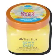 Tree Hut Dewy Daisy Shea Sugar Body Scrub - Exfoliating, Hydrating, Nourishing B