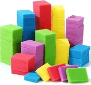 Pangda 100 Pcs Foam Card Dividers Removable Card Dividers for Storage Boxes Multifunction Sponge Separator Absorbing Foam Block for Sport Playing Game Packing Cases Craft Handicraft Shock Absorption