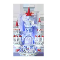 在飛比找樂天市場購物網優惠-拼界王國天使城堡3d立體拼圖高難度手工DIY玩具成人金屬建筑