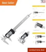 Professional Digital Caliper - Large LCD - Easy Inch/Millimeter Conversion