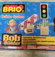 Brio System Bob The Builder Accessories Tools Traffic Light 32820 opened box