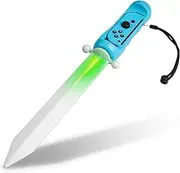 FANPL LED Sword for The Legend of Zelda: Sky Sword HD 2021 Game Accessory, Lighted Game Sword Handle Grip for Nintendo Switch Right Joy Con Controller, Enhanced Switch Zelda Gaming Experience (Blue)