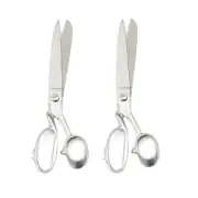 2 Pcs Tailor Tailoring Sewing Heavy Duty Scissors 11" Sliver Dressmaking Shear