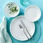 Corelle 18 piece Cottage Periwinkle Blue Blossoms Dinnerware Set Service for 6