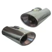 Genuine HST Exhaust PETROL tailpipe stainless Freelander 2 tip chrome 3.2 gas