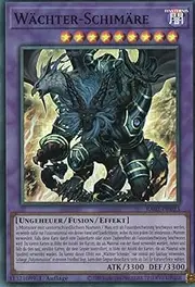 RA02-DE023 - Guardian Chimera - Super Rare - 1st Edition - German - 25th Anniversary Rarity Collection II - with MZTCG Shipping Protection