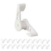 20Pcs Plant Clips for Low Stress Training 360 Degree Adjustable Plant Stem Branches-White